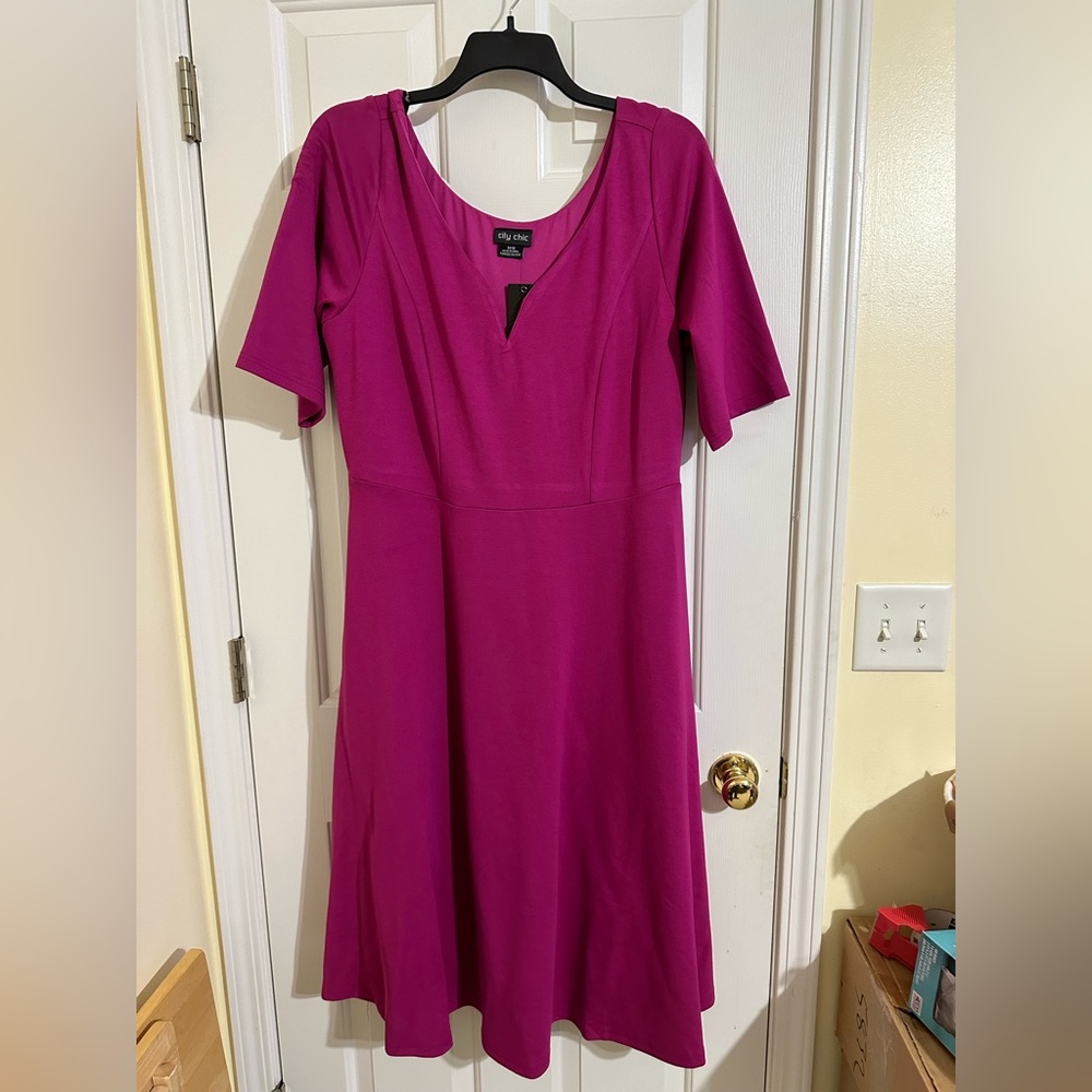Super nice pink dress size 18